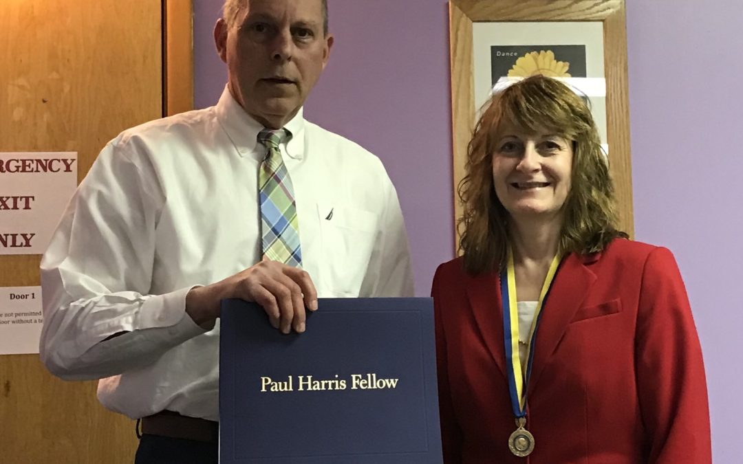 Congratulations Beth Harman – Paul Harris Fellow